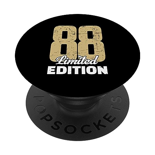 Consigue ahora 88 cumpleaños edición limitada aniversario 88 años. PopSockets PopGrip BlackFriday Adhesivo Ofertas 2025 | regaloscumple.com