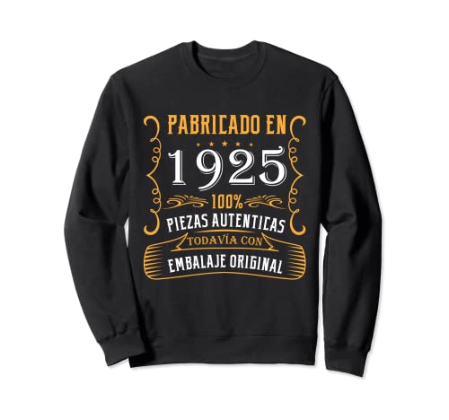 Consigue ahora Fabricado 1925 Años Cumpleaños Hombre Mujer Nacen En Navidad 1925 Sudadera Top Precio 2024 | regaloscumple.com