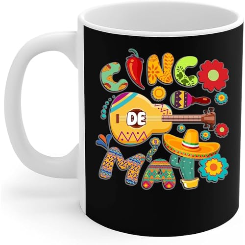 Comprar Cinco De Mayo - Navidad Divertida Fiesta Mexicana Del Cinco De Mayo 5 De Mayo Taza Desayuno Novedad Tazas Multicolor Taza Cerámica Regalos Divertidos Para Amigos Hombre 330 Ml Rebajas 2025 | regaloscumple.com