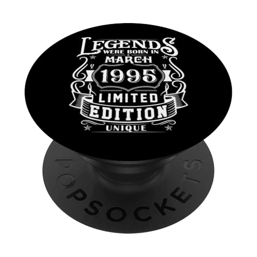 Consigue ahora Cumpleaños Marzo 1995 Ideas para regalar Edición Limitada Regalo March 1995 PopSockets PopGrip Intercambiable Rebajas 2024 | regaloscumple.com