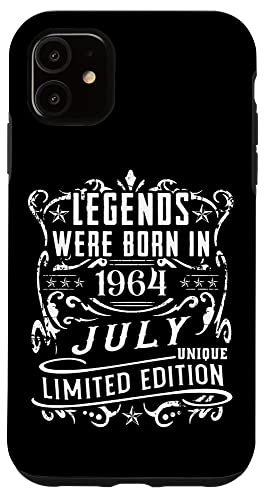 Comprar Navidad Carcasa para iPhone 11 Cumpleaños Julio 1964 Edición Limitada Regalo Legend July Top Precio 2025 | regaloscumple.com
