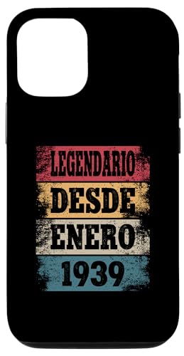 Comprar Ideas para regalar Carcasa para iPhone 13 Legendario Desde Enero 1939 - Cumpleaños 86 Años Rebajas 2024 | regaloscumple.com