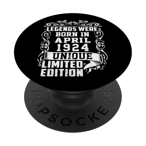 Comprar Cumpleaños Abril Catálogo 1924 Edición Limitada Regalo April PopSockets PopGrip Adhesivo Rebajas 2024 | regaloscumple.com