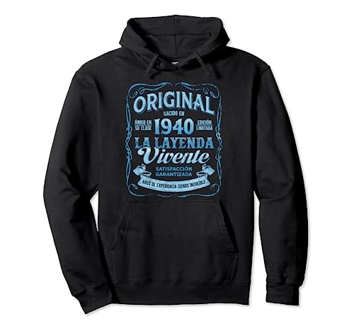 Comprar Original Cumpleaños Nacido En 1940 Edición Limitada 84 Cumpleaños Sudadera con Capucha Top Precio 2024 | regaloscumple.com