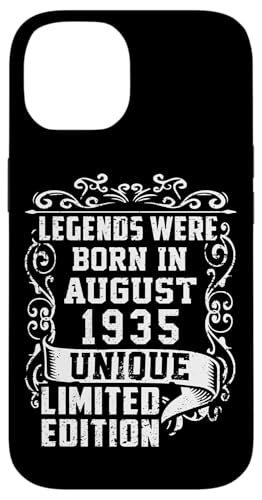 Comprar Carcasa para iPhone 14 Cumpleaños Agosto 1935 Edición Limitada Regalo Legend Navidad Top Precio 2024 | regaloscumple.com