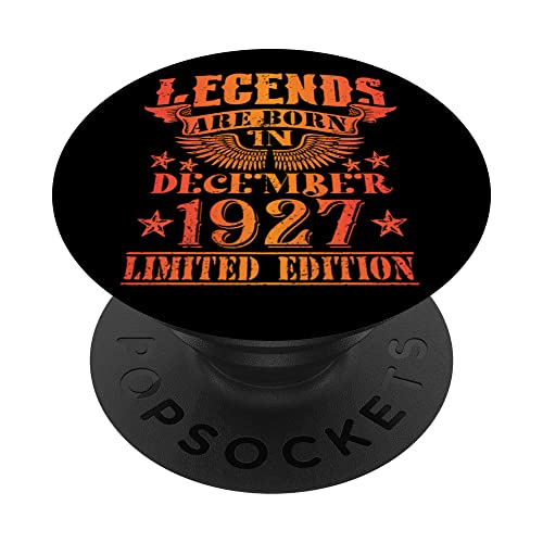 Comprar Cumpleaños Diciembre 1927 Edición Limitada Regalo Vintage Catálogo PopSockets PopGrip Intercambiable Top Precio 2024 | regaloscumple.com