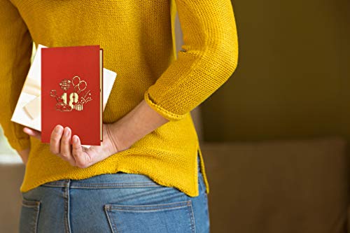 Oferta Flash Tarjeta feliz cumpleaños, tarjeta felicitación 3D desplegable o cupón cumpleaños, carnet