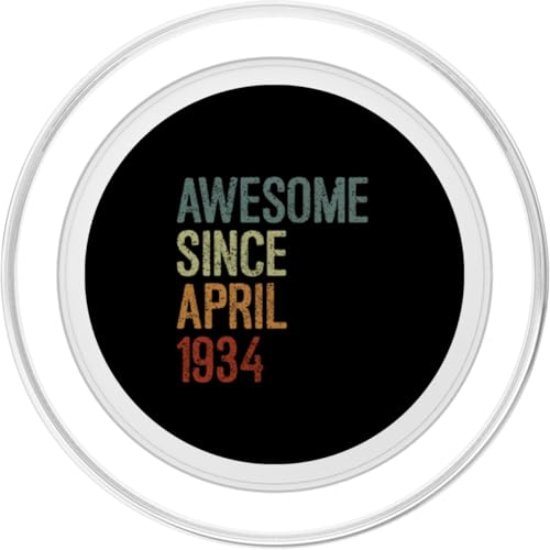 Ofertas Impresionante desde abril de 1934, regalo cumpleaños divertido retro PopSockets PopGrip para MagSafe