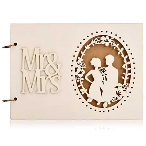 Comprar 40 Hojas Libro Visitas Boda Libro Visitas Madera Navidad Libro Visita Boda Personalizado Libro Recuerdos Boda para Invitado Boda Aniversario Compromiso Fiesta Ofertas 2023 | regaloscumple.com