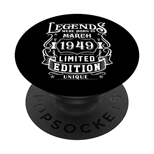 Oferta Cumpleaños 1949 Limitada March PopSockets Intercambiable