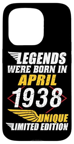 Consigue Navidad ahora Carcasa para iPhone 15 Pro Cumpleaños Abril 1938 Edición Limitada Regalo April Top Precio 2024 | regaloscumple.com