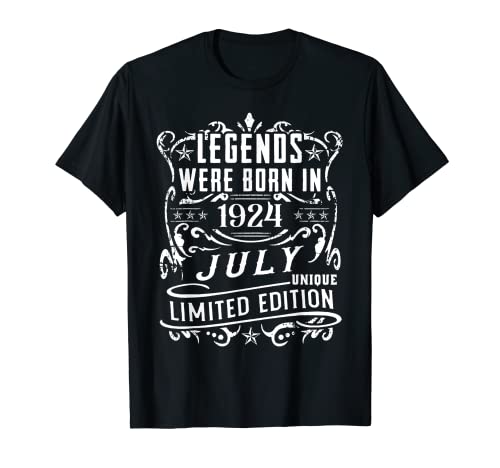 Oferta Cumpleaños 1924 Limitada Legend Camiseta