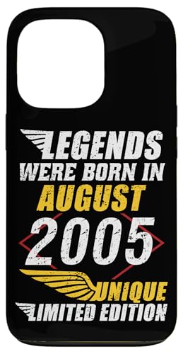 Comprar Carcasa para iPhone 13 Pro Cumpleaños Agosto 2005 Edición Limitada Regalo Legend Top Catálogo Precio 2025 | regaloscumple.com