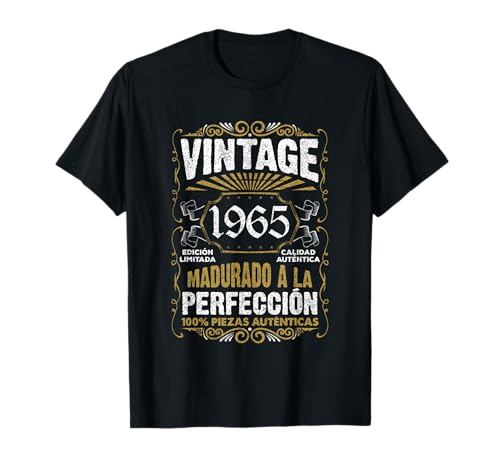 Consigue ahora 60 Cumpleaños BlackFriday 60 Años Hombre Mujer Vintage 1965 Regalo Camiseta Top Precio 2025 | regaloscumple.com
