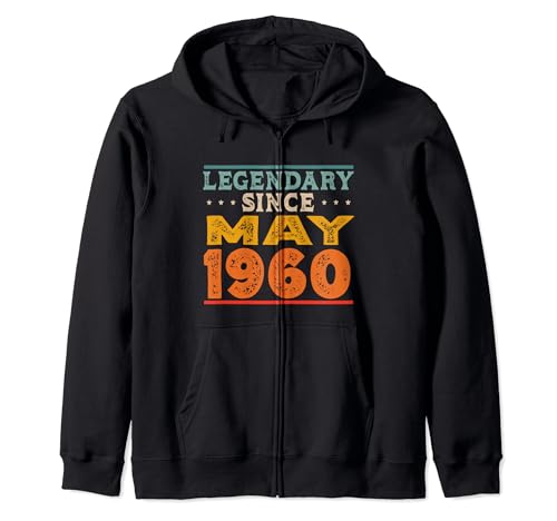 Comprar Legendario desde mayo 1960 Retro Vintage 70s 60s Regalos Cumpleaños Sudadera con Capucha Rebajas 2024 | regaloscumple.com