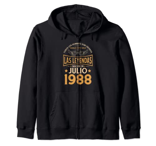 Consigue ahora Cumpleaños Regalos Hombre Regalos Las Leyendas Julio 1988 Sudadera con Capucha Top Precio 2024 | regaloscumple.com