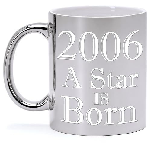 Oferta Taza metalizada cumpleaños años Star BORN
