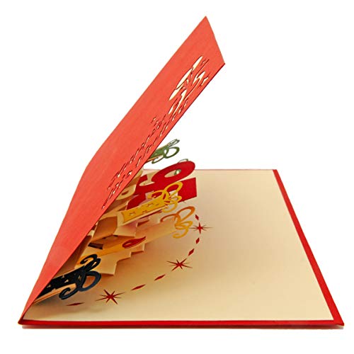 Top Precios Up por el 95 cumpleaños - Arte filigrana, que se despliega