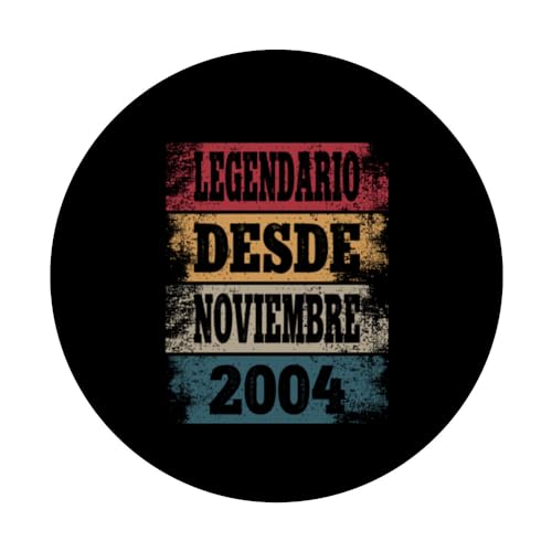 Ofertas de última hora Legendario Desde Noviembre 2004 - Cumpleaños 20 Años PopSockets PopGrip Intercambiable