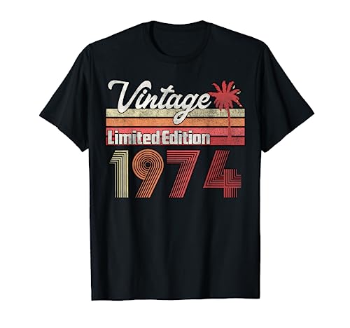 Oferta 1974 cumpleaños vintage años limitada
