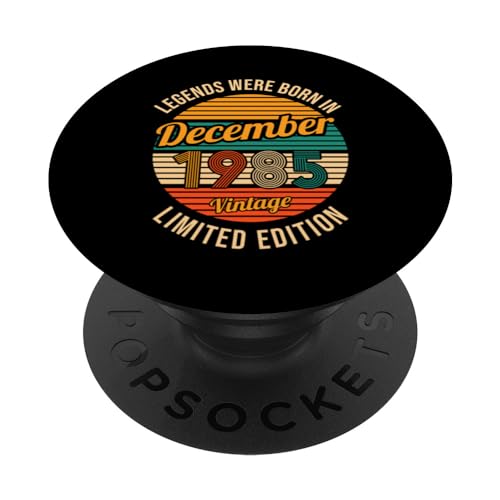 Consigue ahora Las leyendas nacieron en diciembre Catálogo 1985 38 cumpleaños PopSockets PopGrip Intercambiable Ofertas 2024 | regaloscumple.com