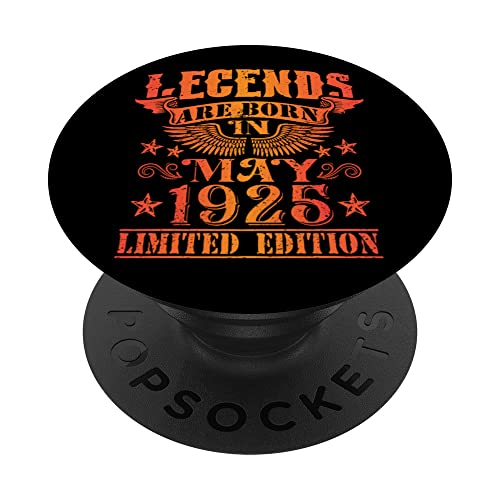 Consigue ahora Cumpleaños Mayo 1925 Cumpleaños Edición Limitada Regalo Legend May PopSockets PopGrip Intercambiable Top Precio 2024 | regaloscumple.com