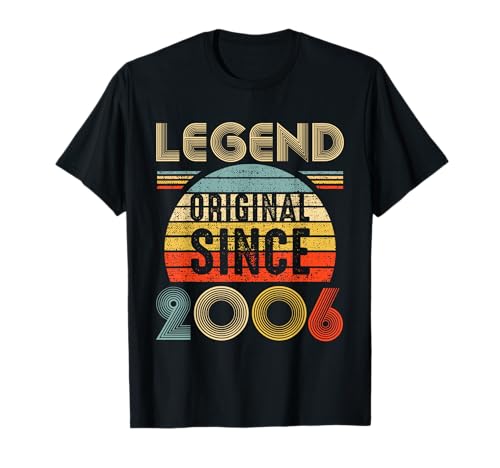 Consigue ahora Legend Retro Original desde 2006 Cumpleaños Camiseta Top Navidad Precio 2025 | regaloscumple.com