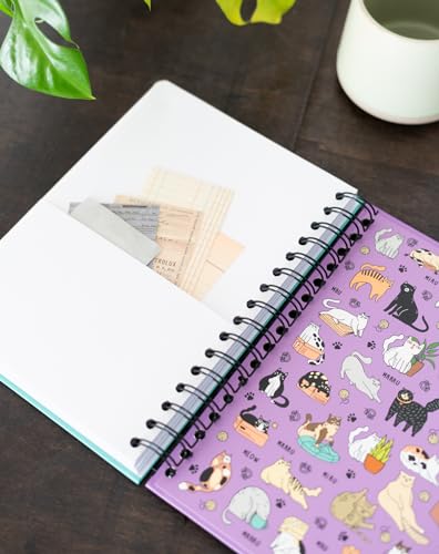 Dónde comprar en España Grupo Cuaderno Meow Cuaderno - punteado Bullet - notas Bloc A5 Libreta Material y