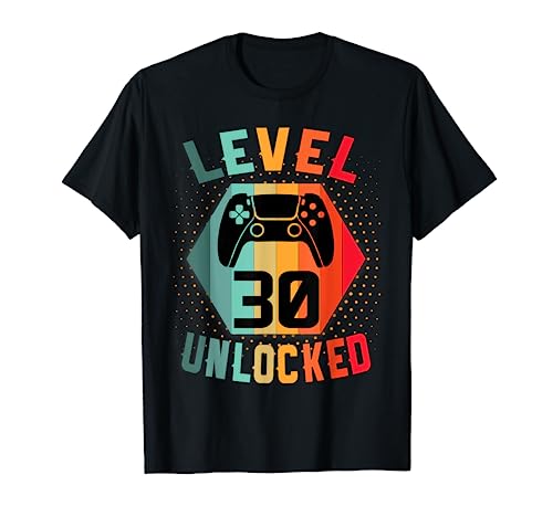 Oferta 30 Cumpleaños gamer shirt 30 Camiseta