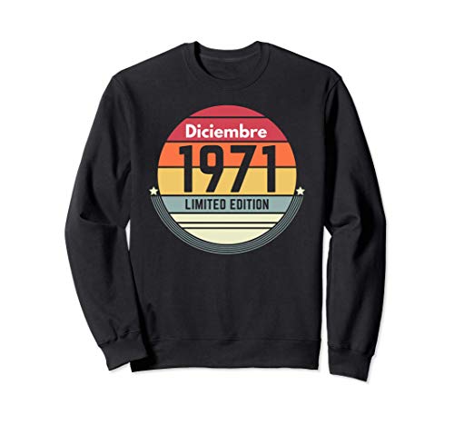 Consigue Cumpleaños ahora 50 Años Cumpleaños Regalo Nacido En Diciembre 1971 Mujer Sudadera Top Precio 2024 | regaloscumple.com