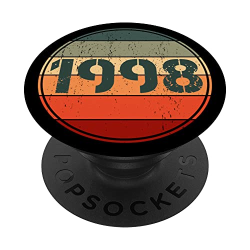 Consigue ahora Cumpleaños Vintage 1998 cumpleaños Pop Socket divertido 1998 cumpleaños 1998 PopSockets PopGrip Intercambiable Ofertas 2025 | regaloscumple.com