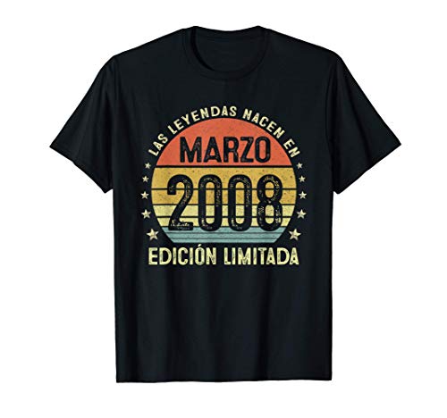 Oferta Las Nacen Marzo 13 Cumpleaños Camiseta