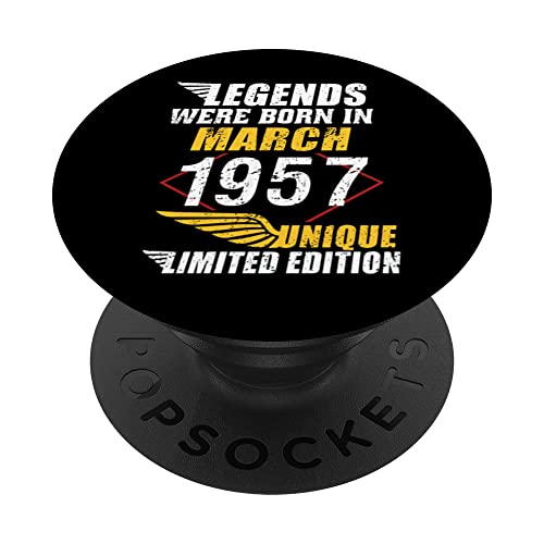 Oferta Cumpleaños 1957 Limitada March PopSockets Intercambiable