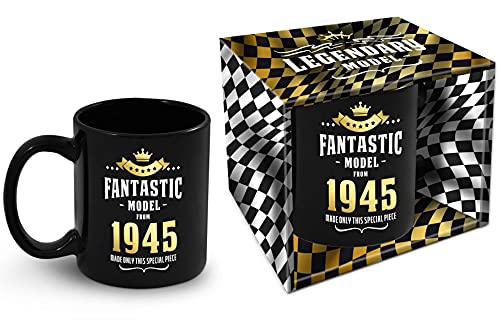 Consigue ahora Taza cumpleaños con año nacimiento 1945 Regalos Rebajas 2023 | regaloscumple.com