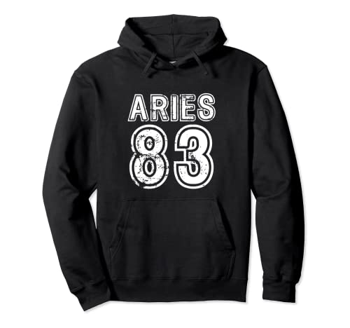 Consigue ahora Aries Cumpleaños 1983 Sudadera con Cumpleaños Capucha Rebajas 2025 | regaloscumple.com