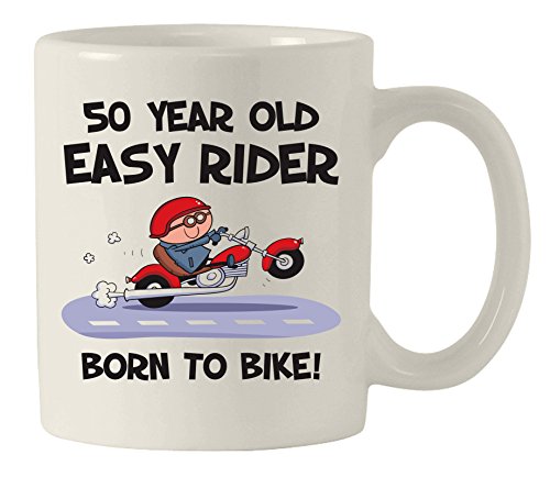 Comprar Jinete Fácil Desde 1965 Cumpleaños Hombres 50 Cumpleaños Taza De Cerámica Ofertas 2025 | regaloscumple.com