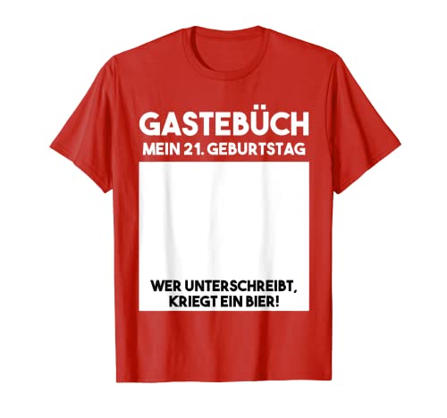 Comprar Libro visitas para Regalos cumpleaños 21 años Camiseta Ofertas 2024 | regaloscumple.com