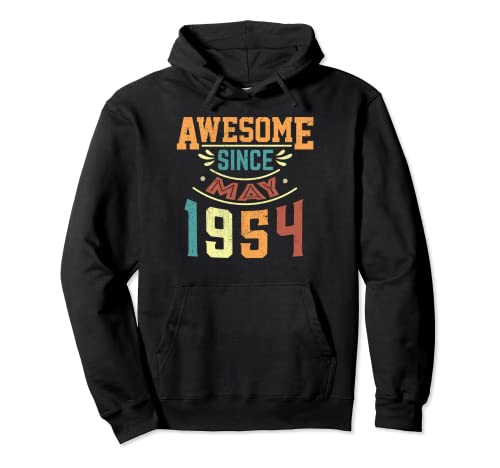 Consigue ahora Impresionante desde mayo 1954 nacido en mayo Ideas para regalar 1954 cumpleaños Sudadera con Capucha Top Precio 2025 | regaloscumple.com