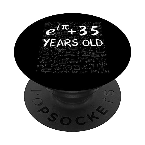 Consigue ahora 34 cumpleaños regalo Identidad Euler matemático 34 años Cumpleaños PopSockets PopGrip Intercambiable Rebajas 2025 | regaloscumple.com