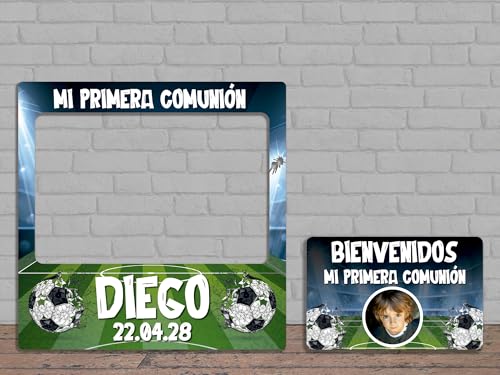 Consigue ahora Oedim Photocall en Cartón Comunión Niño Atrezzos Personalizado 100 x 100 cm Eventos o Celebraciones puntuales Ventana Troquelada Photocall Catálogo Divertido Top Precio 2024 | regaloscumple.com