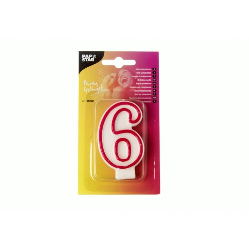 Consigue Cumpleaños ahora Vela cumpleaños Nº 6 Ofertas 2025 | regaloscumple.com