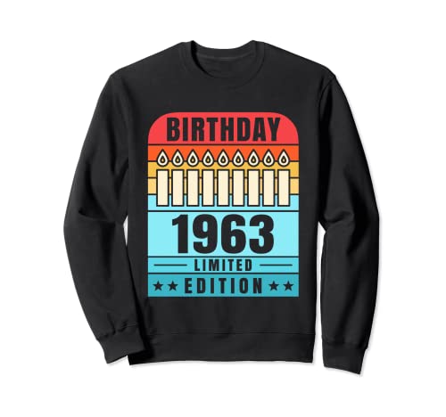 Consigue ahora Promoción Camiseta vintage 1963 para mujer edición limitada cumpleaños 1963 Sudadera Ofertas 2024 | regaloscumple.com