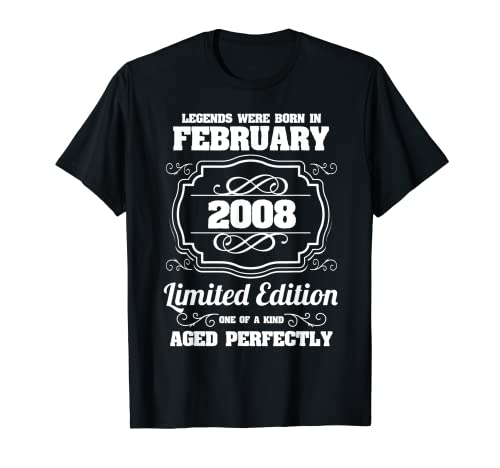 Consigue ahora Leggende nacieron Promoción en febrero 2008 Limited Edition Regalo Camiseta Ofertas 2024 | regaloscumple.com
