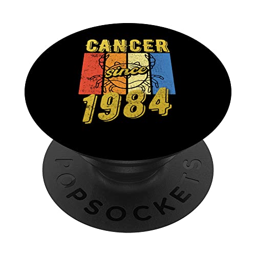 Consigue ahora Zodiaco Cáncer 1984 Cumpleaños PopSockets PopGrip Regalos Intercambiable Ofertas 2025 | regaloscumple.com