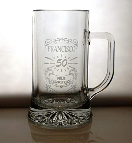 Comprar Arte-Deco Jarra DE Cerveza Stern GRABADA Y Personalizada para CUMPLEAÑOS con Nombre. Jarra 520 ML con Estuche Regalo para cumpleaños Hombre Mujer y Cualquier Ideas para regalar celebración Rebajas 2024 | regaloscumple.com