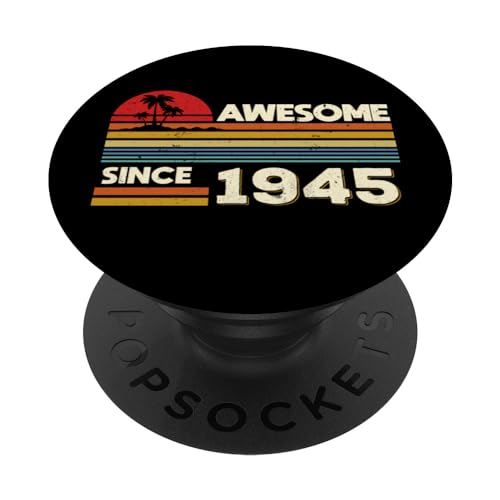 Comprar 79 cumpleaños impresionante desde 1945 79 años cumpleaños PopSockets PopGrip Intercambiable Top Promoción Precio 2024 | regaloscumple.com
