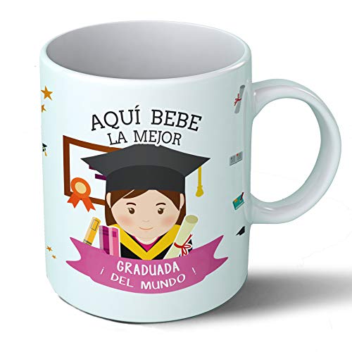 Consigue ahora Planetacase - Regalos Taza graduada - Regalo Original - Cerámica 330 mL - Taza Desayuno Apta para Microondas y Lavavajillas - graduación Fin Carrera Ceramica 330 mL Ofertas 2025 | regaloscumple.com