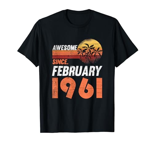 Consigue ahora Cumpleaños en febrero 1961 Ideas para regalar Camiseta Top Precio 2024 | regaloscumple.com