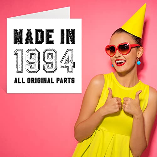 Oferta Flash Tarjeta de cumpleaños número 30 para hombres y mujeres hecha