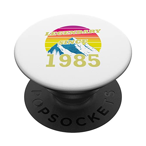Consigue ahora 38 cumpleaños legendario desde 1985 PopSockets Cumpleaños PopGrip Intercambiable Top Precio 2025 | regaloscumple.com